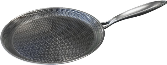 MYBO TV Crepes panna Excellium 3D - nelipīgs pārklājums, indukcijai, izturīga, karstumizturīgs rokturis, 26 cm, melna