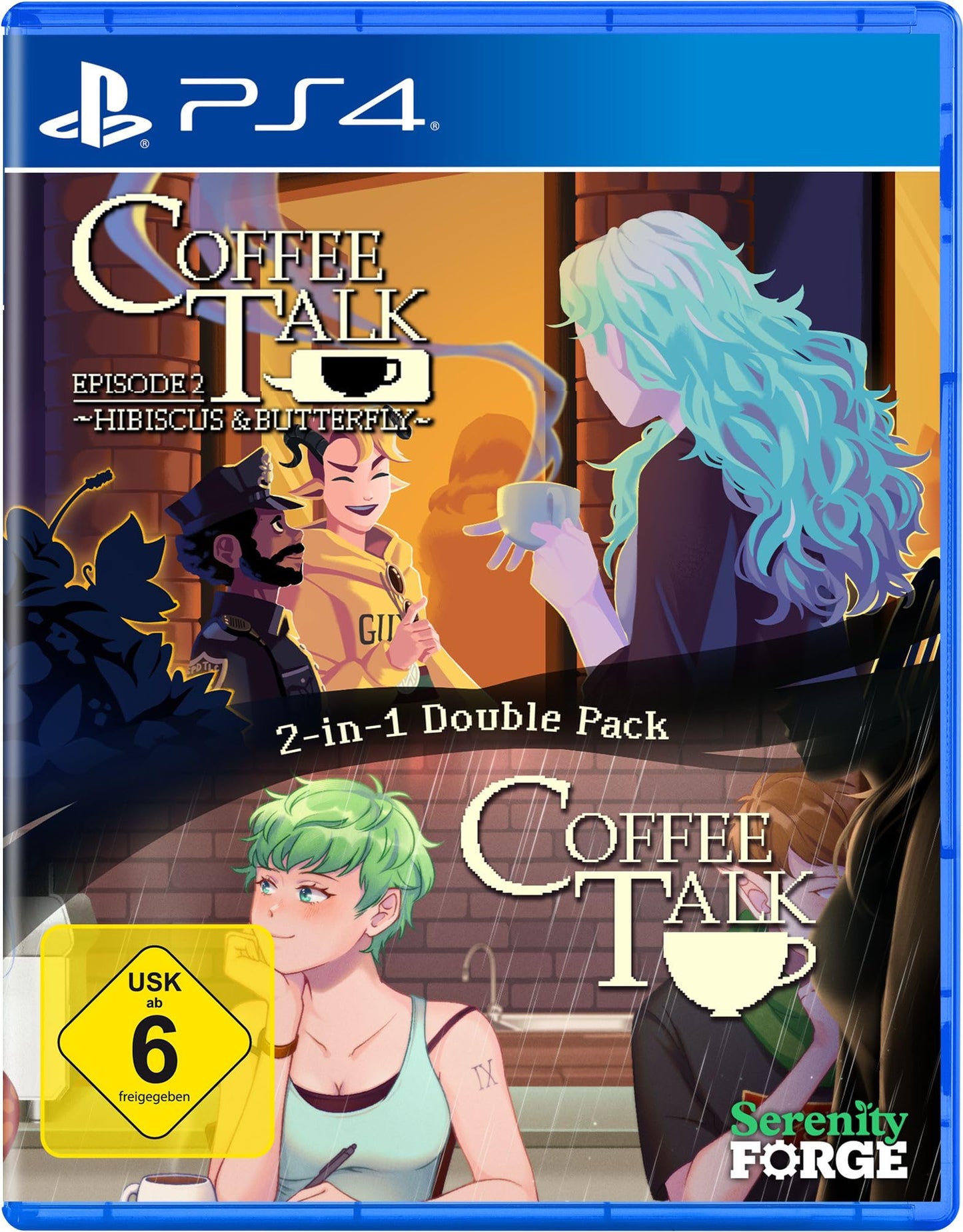 15. Coffee Talk 1 + 2 Dubultais komplekts - PS4