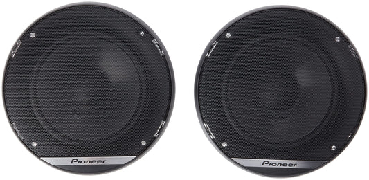 Pioneer TS-G130C 2-ceļu komponentu skaļruņi automašīnām (250 W), 13 cm, jaudīgs skaņas kvalitāte, IMPP membrāna optimālam basam, 40 W ieejas nominālā jauda, 44 mm uzstādīšanas dziļums, melns, 2 skaļruņi
