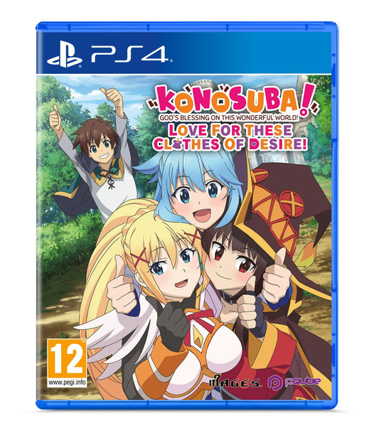 12. KONOSUBA - Dieva svētība šajā brīnišķīgajā pasaulē! Mīlestība uz šiem vēlēšanās apģērbiem! (PlayStation 4)