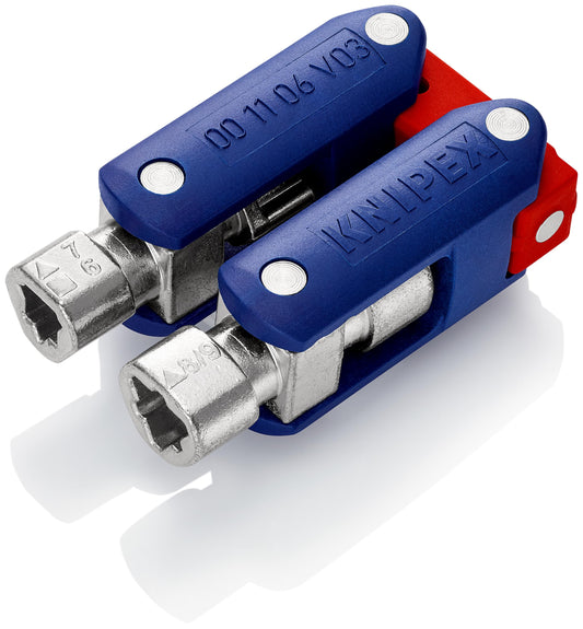 KNIPEX sadales skapja atslēga ar dubultu šarnīru 62 mm, 00 11 06 V03
