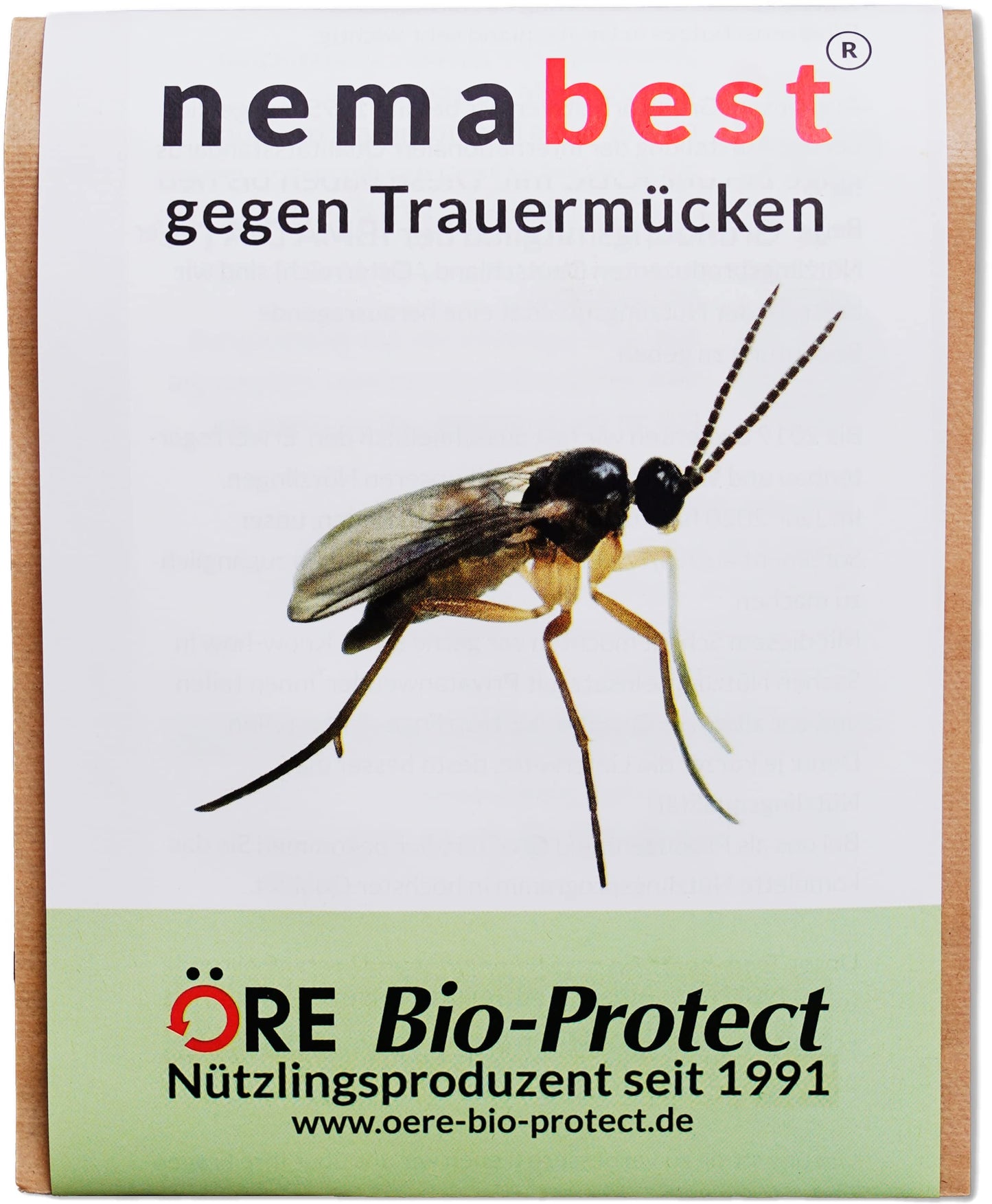 nemabest® SF nematodes 6 Mio. pret sēņu odiņiem, 60 augiem/12m²