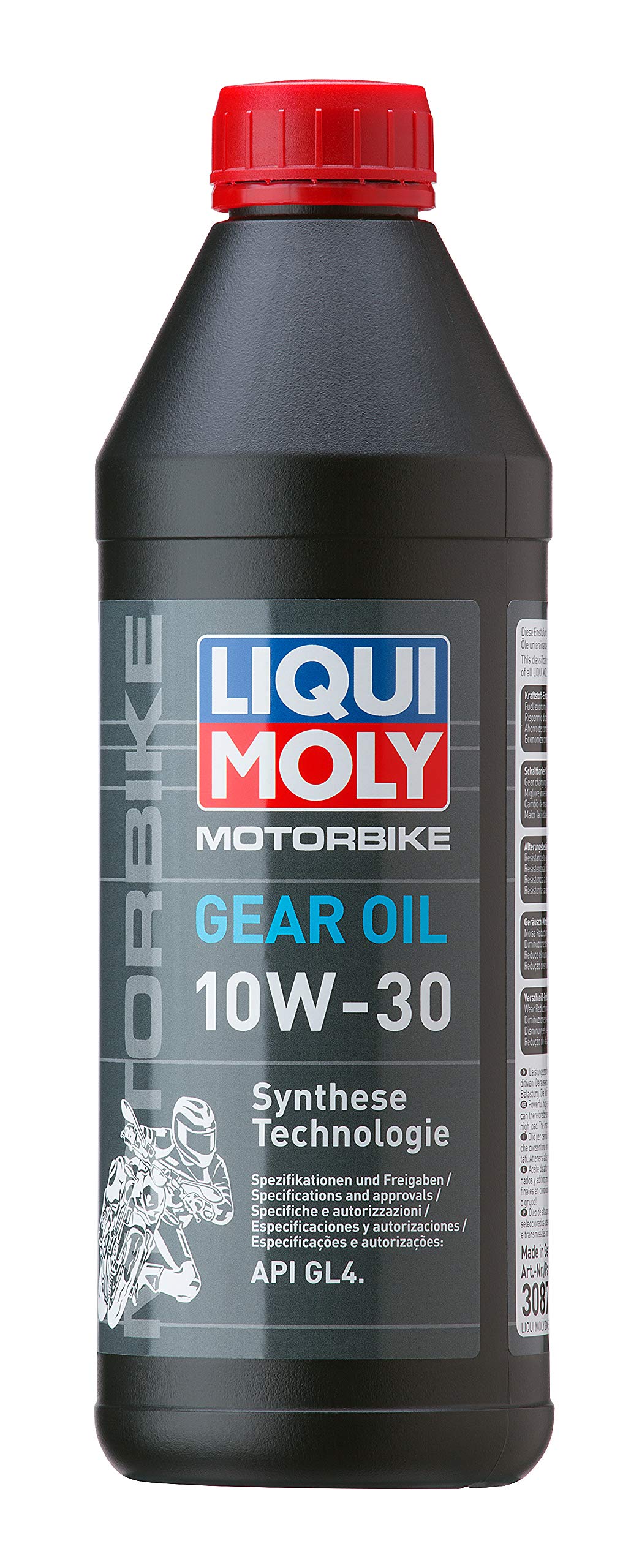 LIQUI MOLY Motociklu Pārnesumu eļļa 10W-30 | 1 L | Motociklu pārnesumu eļļa | Art.-Nr.: 3087