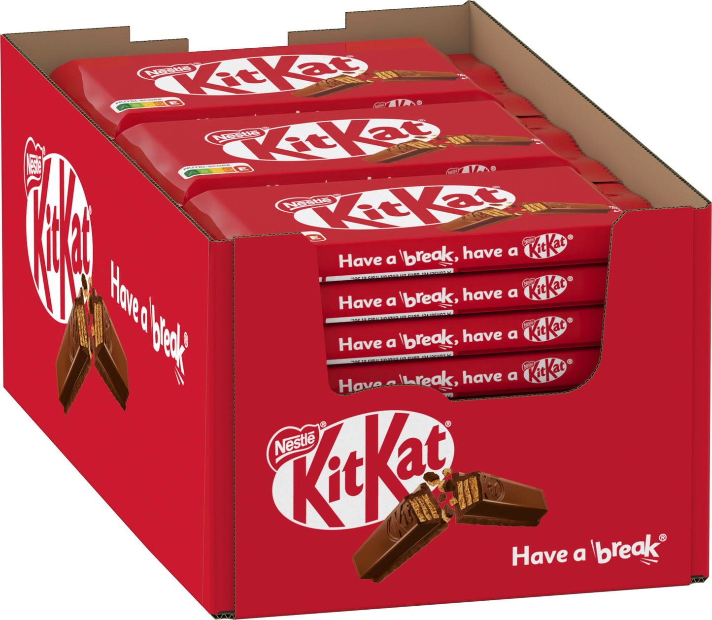 Šokolādes batoniņi Nestlé KITKAT Classic, 24 gab. iepakojumā (24 x 41,5g)