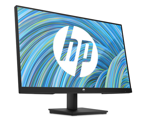 HP V24v G5 FHD Monitor - 23.8" Full HD, 75Hz, AMD FreeSync, Blue Light Filter, HDMI, VGA, Eco-friendly, Black