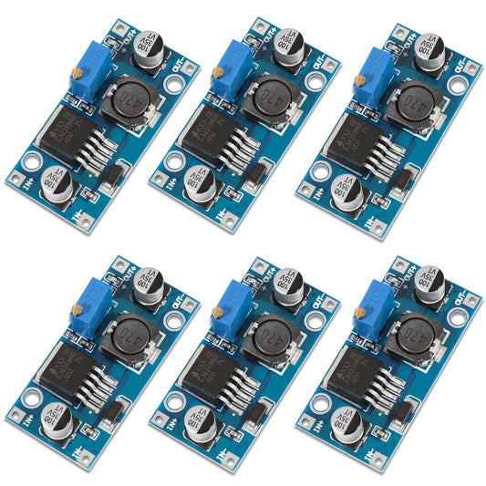 BUNTOR DC-DC Buck Converter, Step Down modulis 3.2-40V uz 1.25-35V, 6 gab.