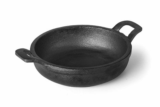 Lacor PANNA O/KOKA KONTEINERS - Magma D.12 cm, cast iron, black, durable and heat-retaining cookware.
