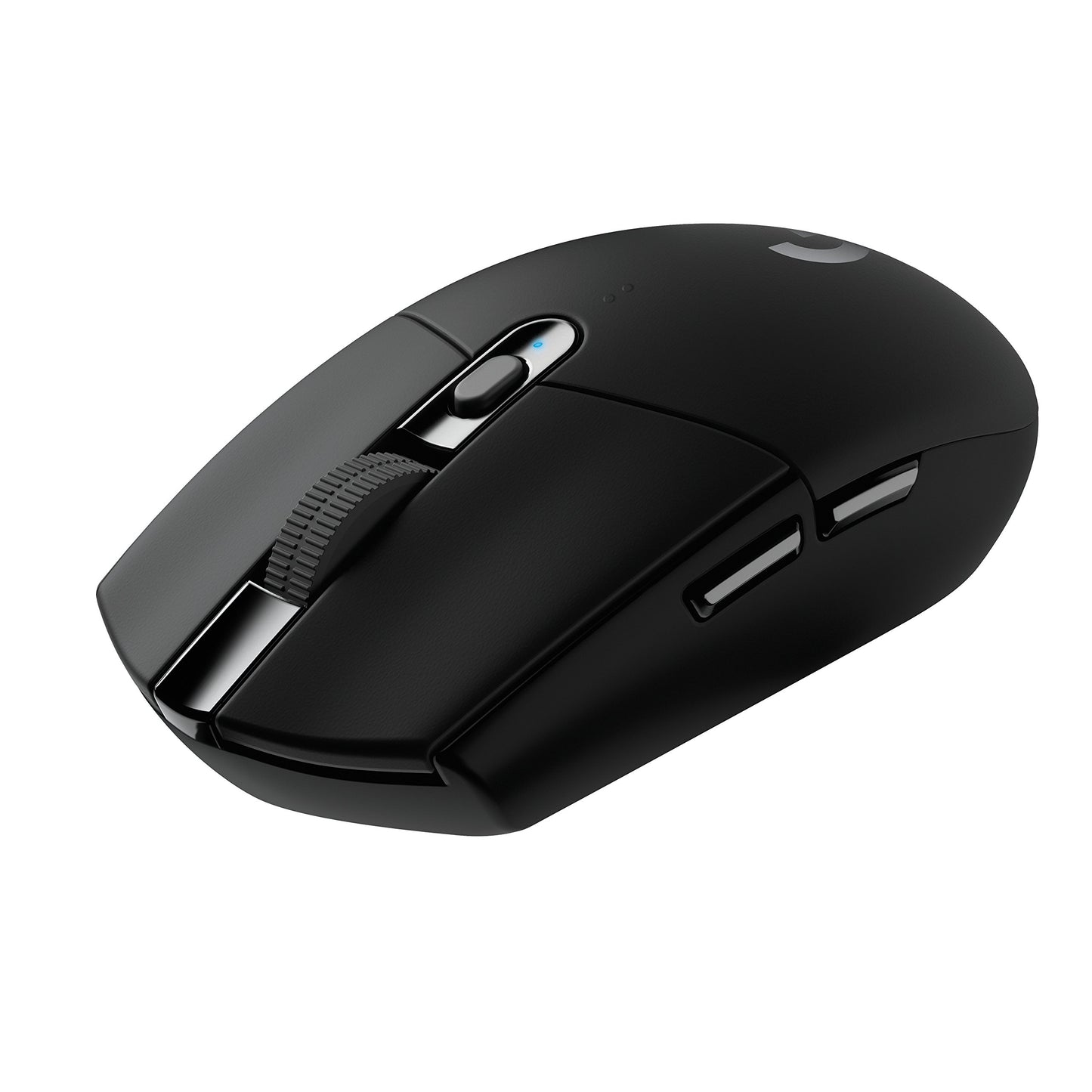 Logitech G305 LIGHTSPEED bezvadu spēļu pele ar HERO 12K DPI sensoru, bezvadu savienojumu, 6 programmējamām pogām, 250 stundu akumulatora darbības laiku, viegla, PC/Mac - Melna