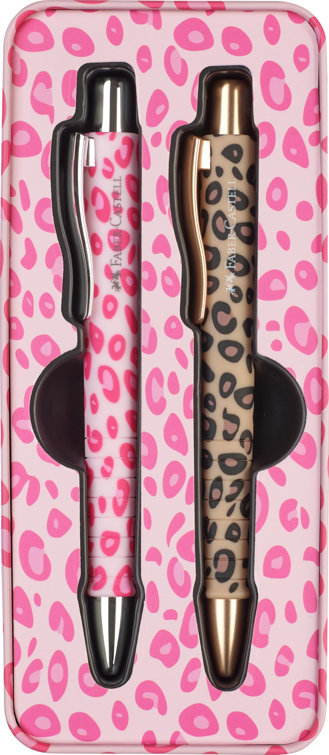 Pildspalvu komplekts Faber-Castell Poly Ball Leo Sugarspots, 2 gab.