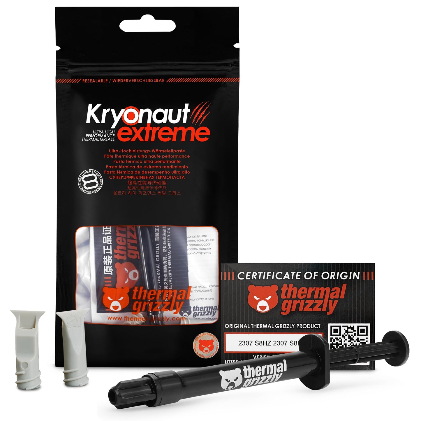 Termopasta Thermal Grizzly Kryonaut Extreme 2g, CPU un GPU