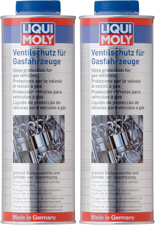 Liqui Moly MOLY 4012 ventiļu aizsardzība gāzes automašīnām 1 l, bezkrāsains, 2 iepakojums