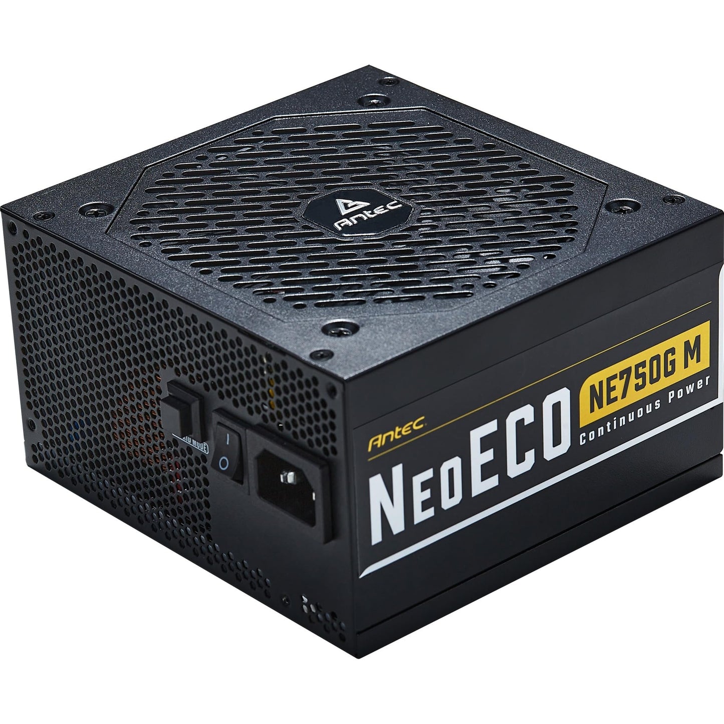 Antec Neo ECO Modular NE750G - 750W power supply, 20+4 pin ATX, black, efficient modular design.