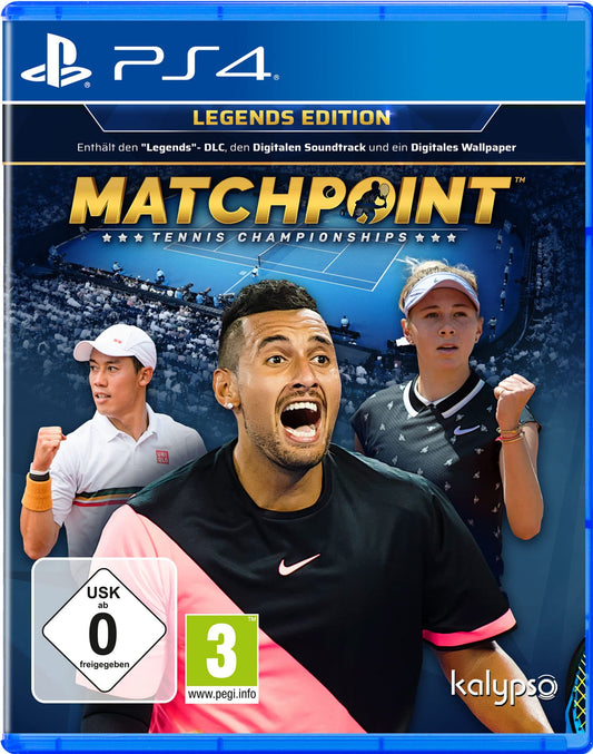 9. Matchpoint - Tenisa Čempionātu Leģendu Izdevums (Playstation 4)