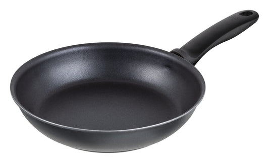 KUHN RIKON New Life panna 28 cm - ilgtspējīga, 100% pārstrādāta alumīnija, indukcijai piemērota, melna cepšanas panna