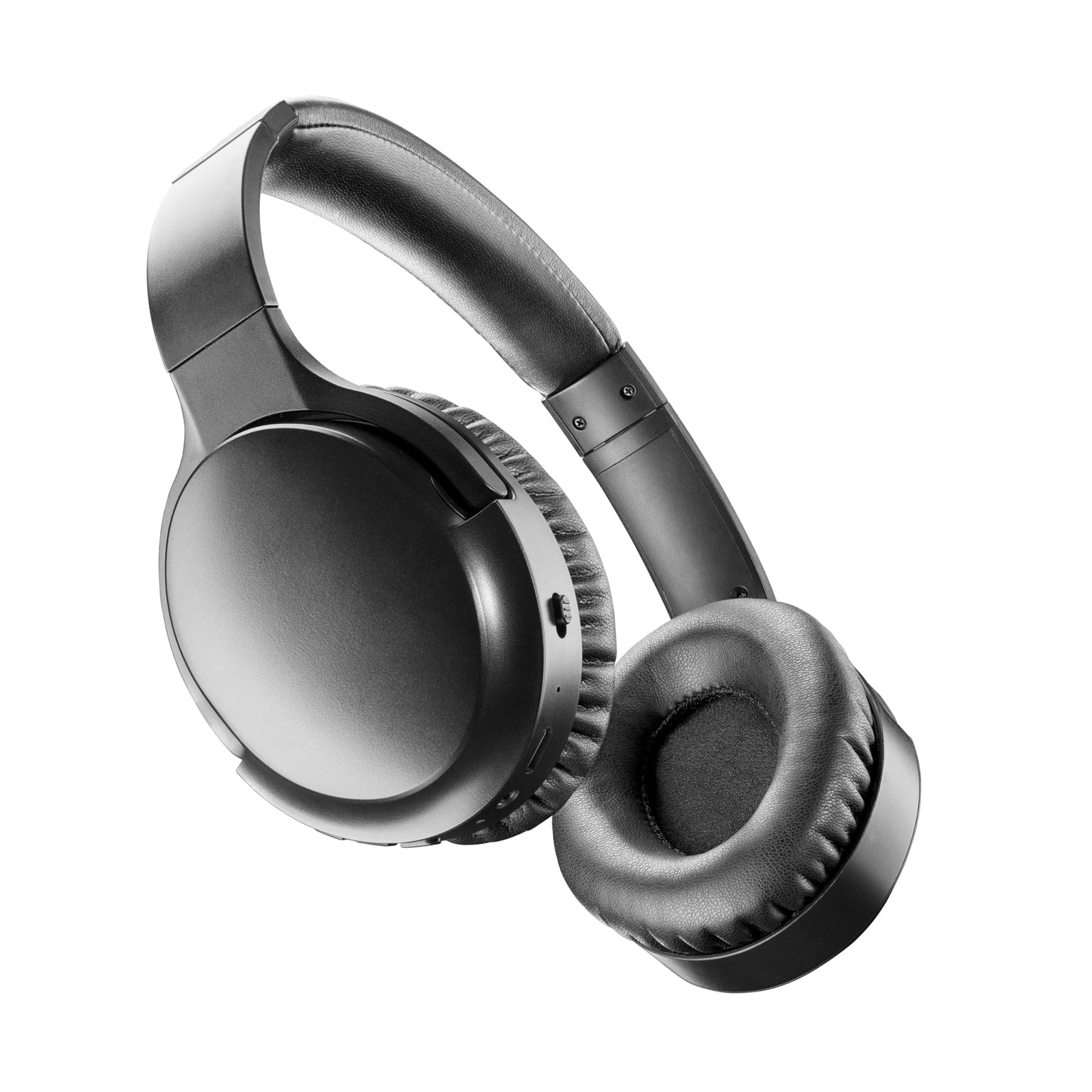 Mūzikas skaņa - VIBRA - Bezvadu Bluetooth austiņas, aktīvā trokšņu slāpēšana, 35 stundu atskaņošana, melnas.