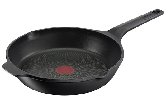 Tefal Robusto 28 cm panna - alumīnija, indukcijai, pretpiedeguma, viegla tīrīšana, termo signāls, trauku mazgājamai mašīnai