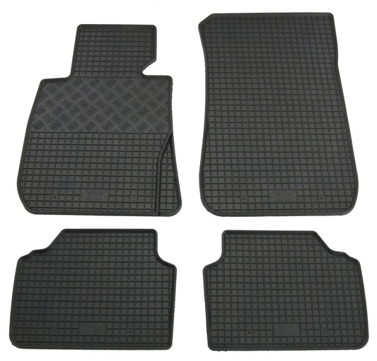 Gumijas paklāju komplekts, 4 daļas, gumijas paklāji