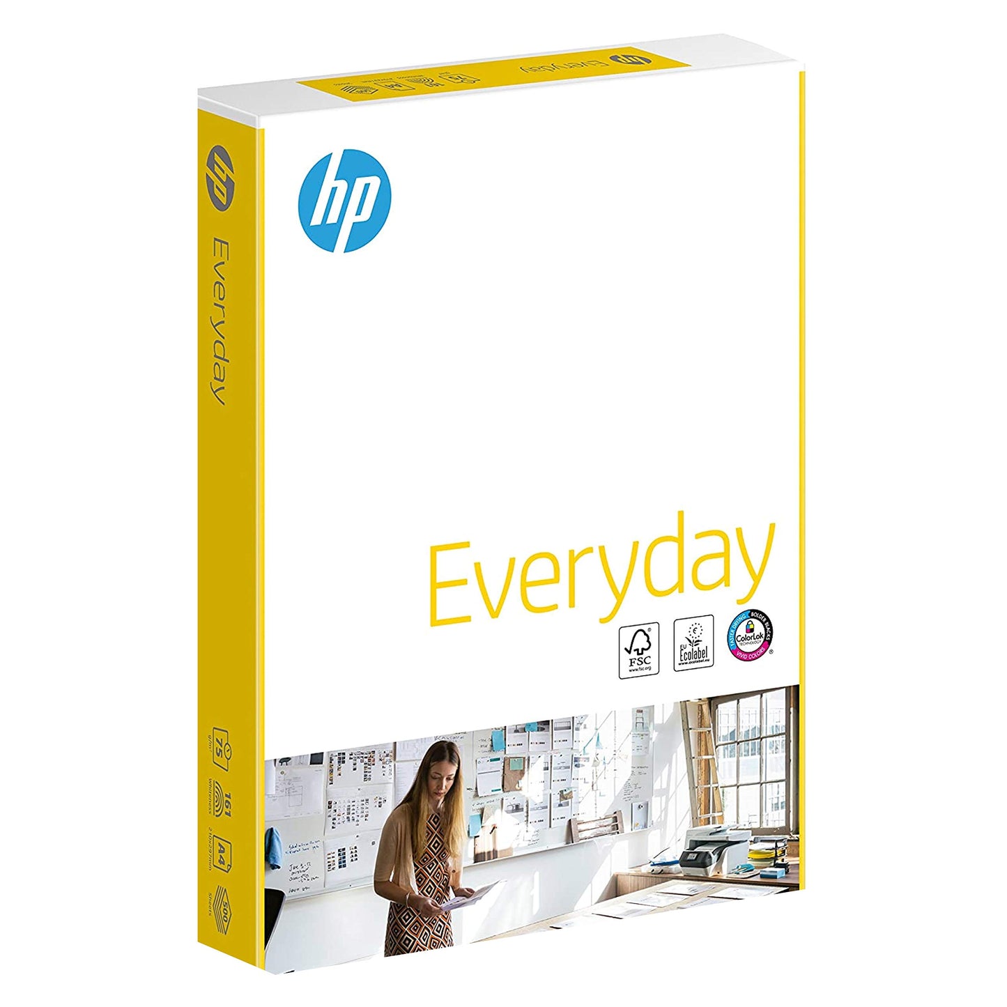 HP CHP650 Everyday Paper - 75 g/m², A4 size, 500 sheets, ideal for everyday printing and copying.