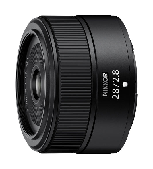 Nikon Nikkor Z 28 mm f/2,8, melns