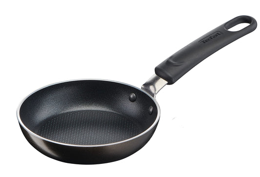 Tefal B57000 Simple Cook Mini-Blini panna 12 cm - Nelipīga pārklājuma, viegla tīrīšana, droša gatavošana, kniedēts rokturis, termo signāls.