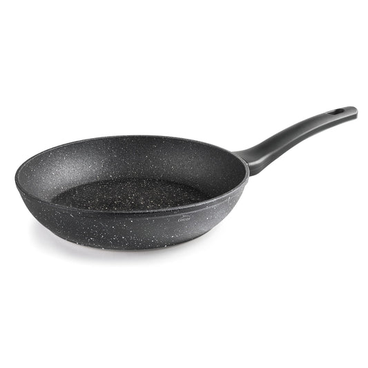 LACOR Java panna - 100% PFOA free, non-stick stone particles, full induction base, Ø 22 x 4.5 cm, black