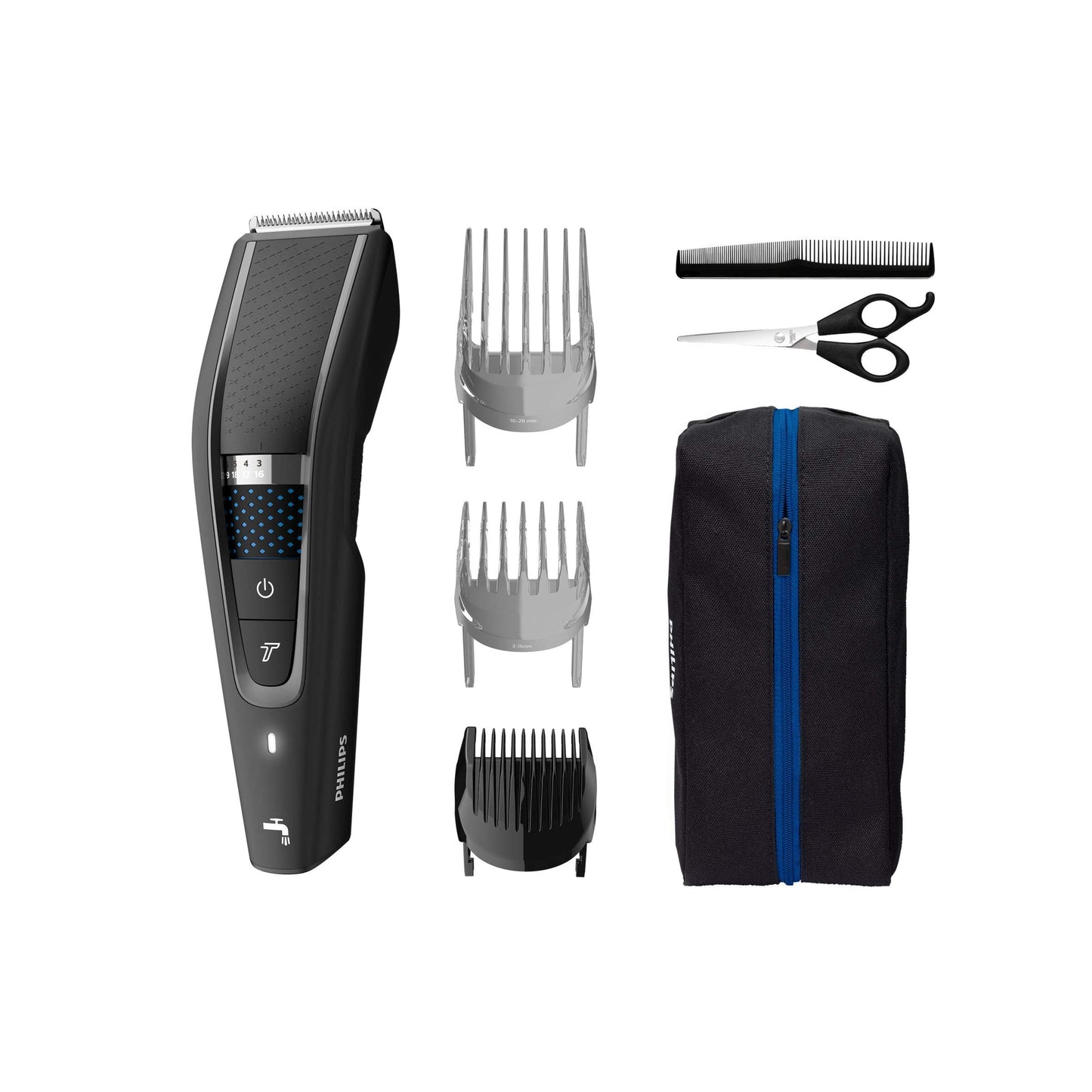 Philips matu griezējs sērija 5000 ar Trim-n-Flow-Pro tehnoloģiju (modelis HC5632/15)