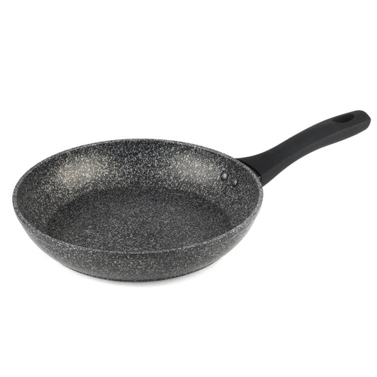 Salter BW05746 - 24 cm universal frying pan, durable Megastone non-stick coating, dishwasher safe, metal utensil safe, induction compatible.