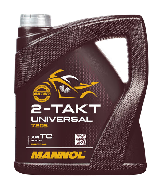 MANNOL 2-taktu universālā eļļa 4 L