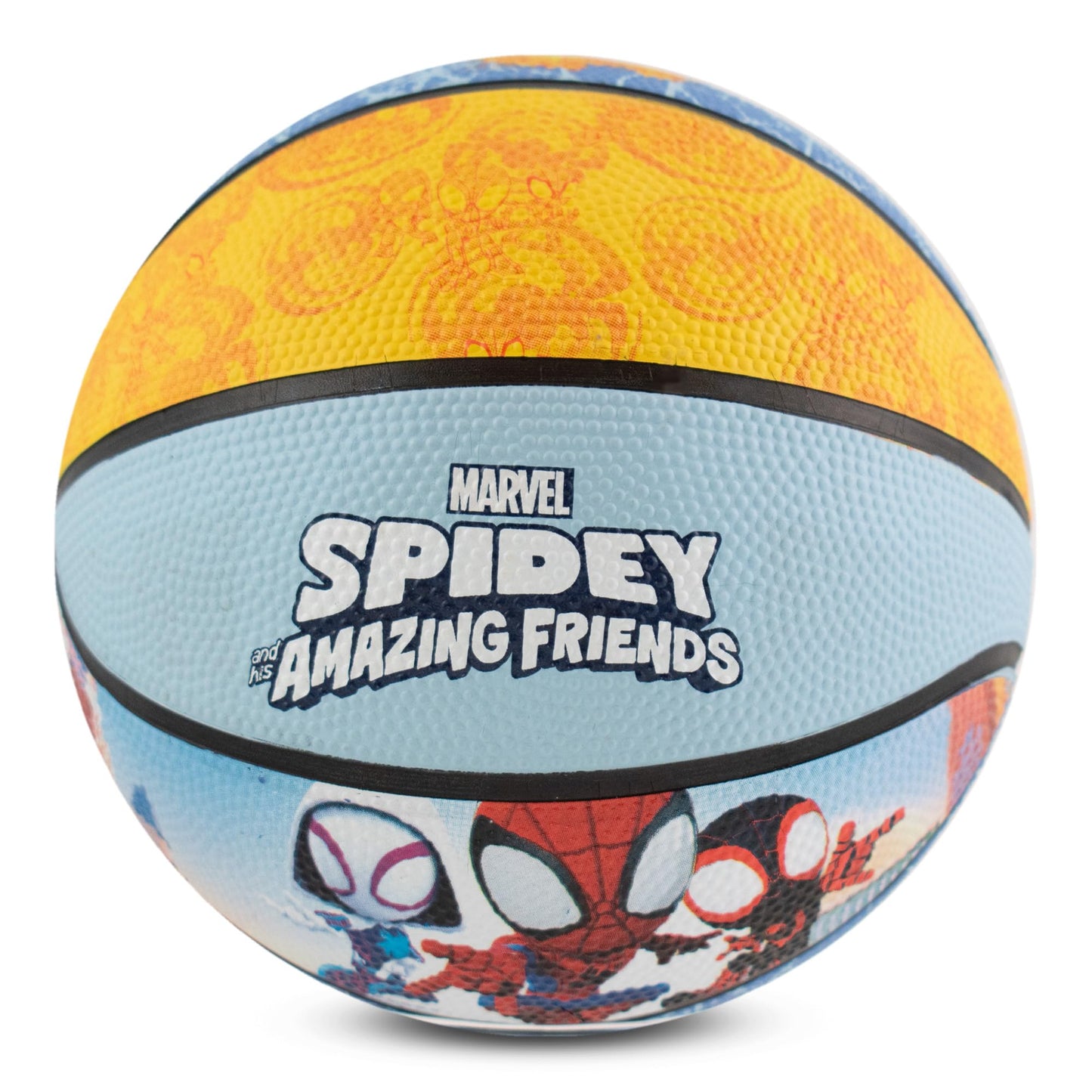 Bērnu futbolbumba Hy-Pro oficiāli licencēta Marvel Spidey un Viņa Super-Draugi mini 3. izmērs, treniņu bumba āra spēlēm un dārzam, supervaroņu dizains