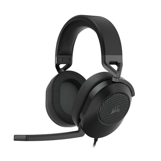 Gaminga austiņas Corsair HS65 Surround, melnas