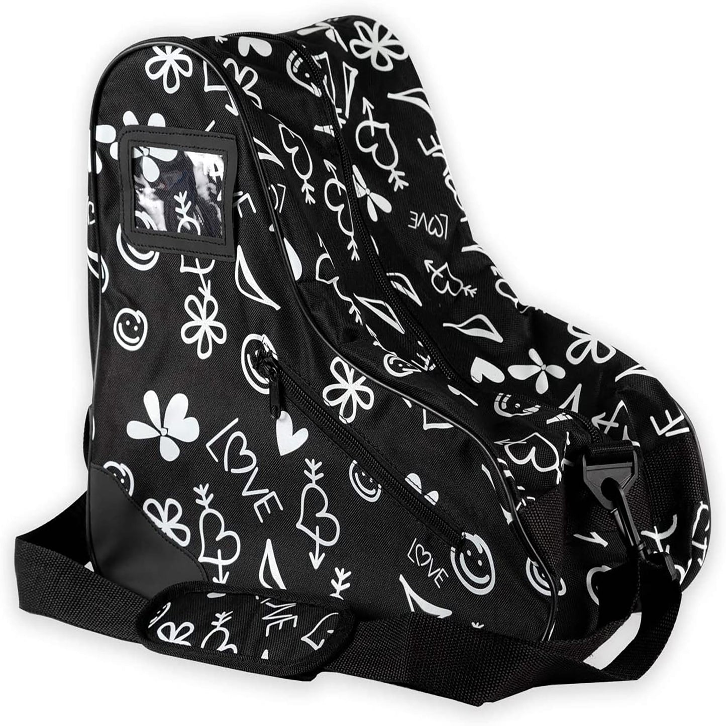 Skrituļslidu soma Epic Skates Limited Edition Luv Skate Bag, melna, L