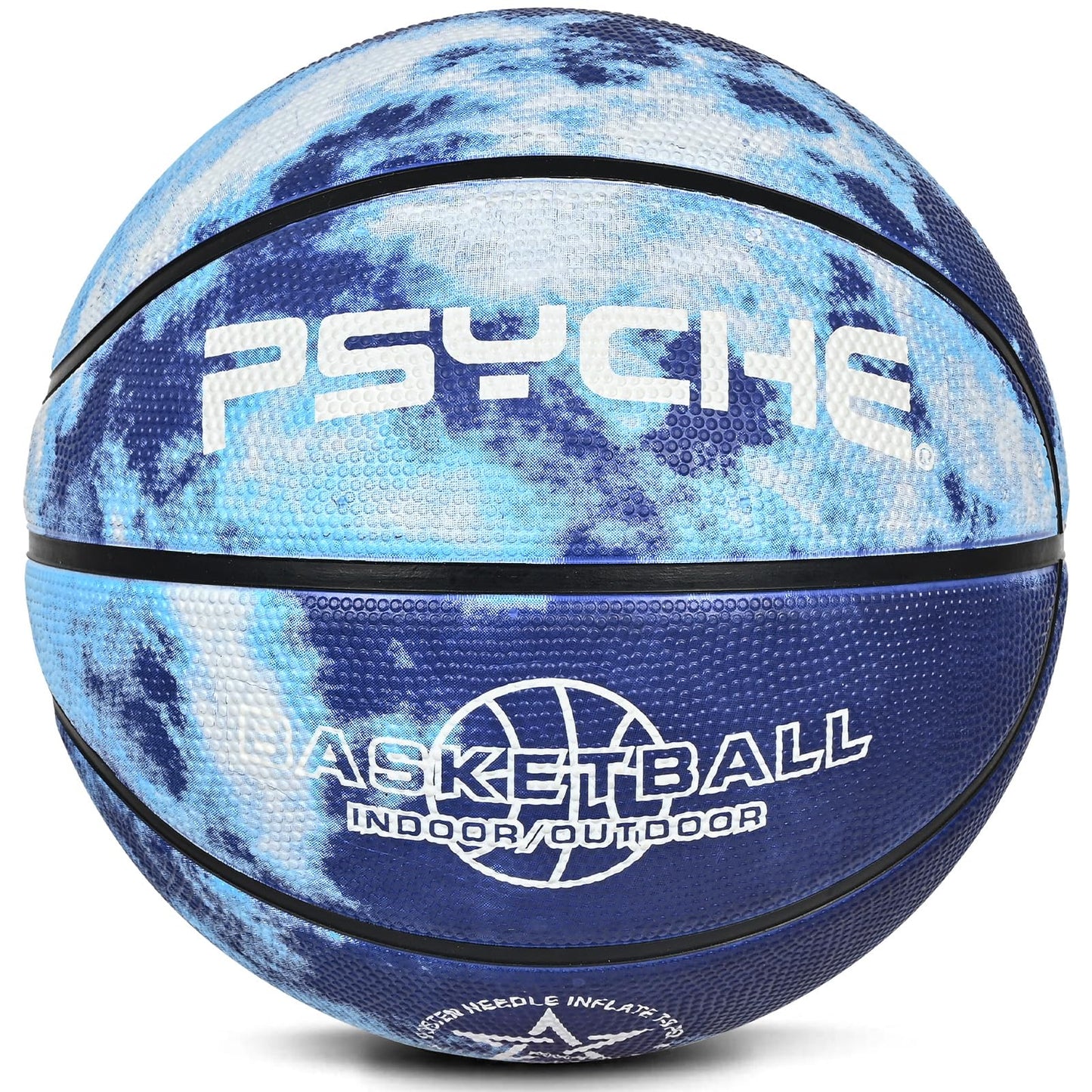 Basketbola bumba Wuzfully 5. izmērs, bērnu āra basketbola bumba, maza basketbola bumba pieaugušajiem, lietošanai iekštelpās un ārā