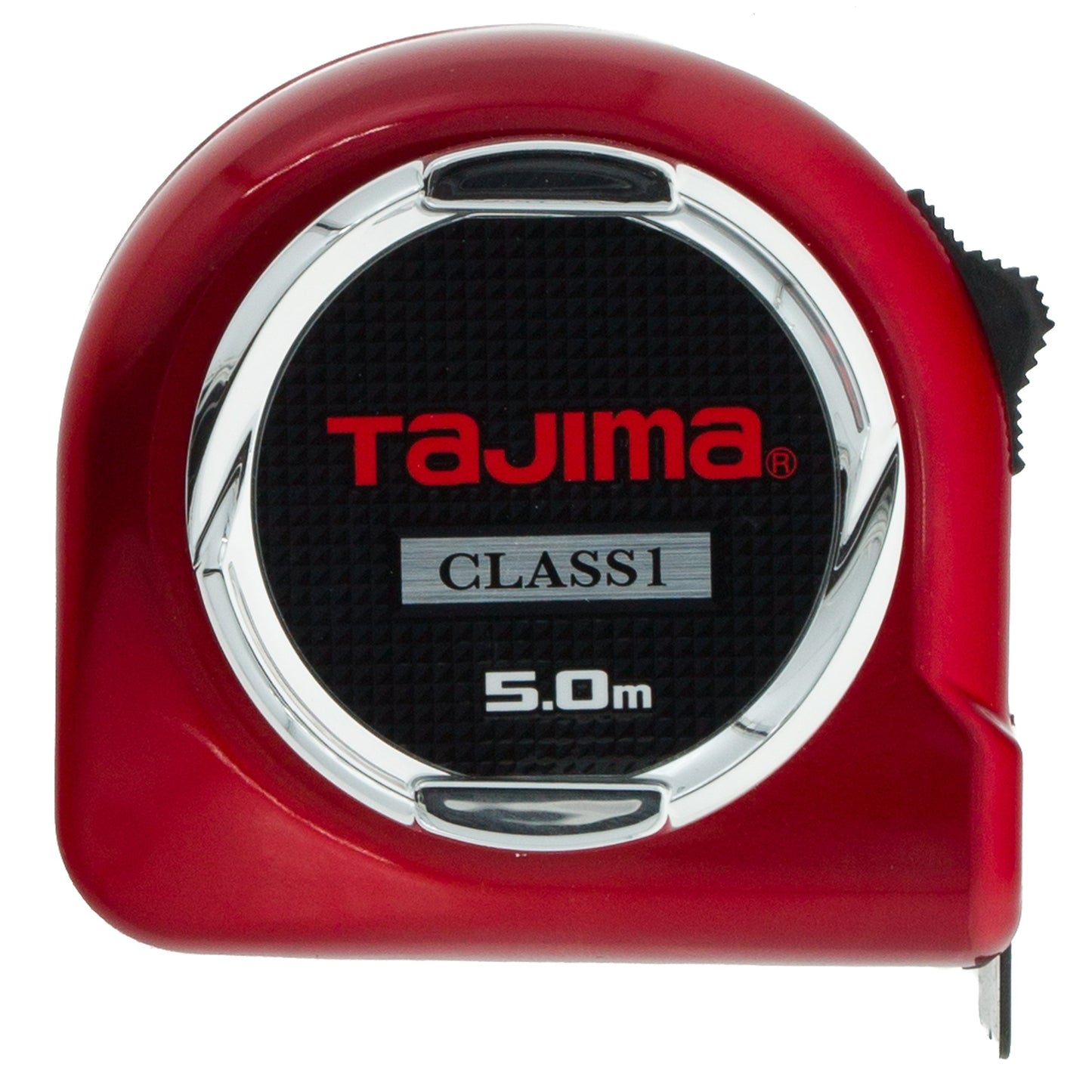 Mērlente Tajima TAJ-21110, izturīga, Class 1, sarkana, 5 m x 25 mm