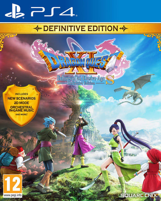 14. SQUARE ENIX Dragon Quest XI S: Aizvēsturiskas laikmeta atbalss - Definitīvais izdevums (PS4)