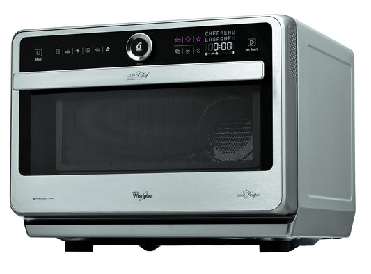 Whirlpool jt479ix mikroviļņu krāsns 33 L melna, sudraba