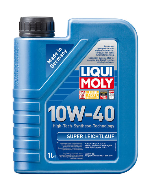 LIQUI MOLY Super Leichtlauf 10W-40 | 1 L | sintētiskā tehnoloģija motoru eļļa | Art.-Nr.: 1300