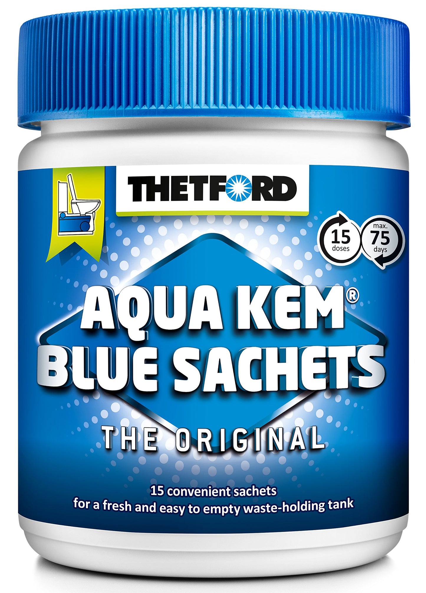 Thetford 200413 Aqua KEM Blue maisiņi sanitārais šķidrums
