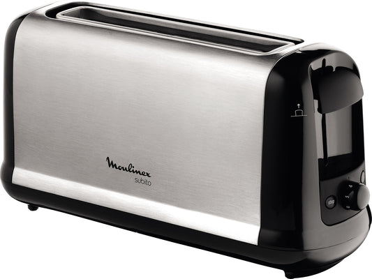 MOULINEX LS260800 Subito tosteris - nerūsējošais tērauds un melns