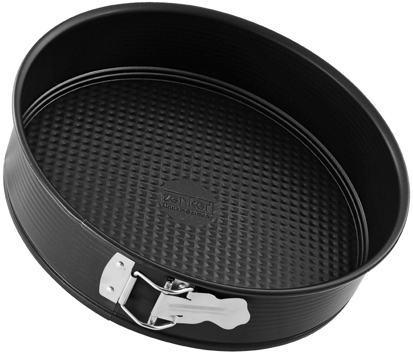 Apaļā kūku forma Zenker Springform Ø 20 cm PURE, nepiedegoša cepšanas forma ar plakanu pamatni, melna