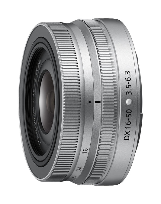 Nikon Z 16-50mm f/3,5-6,3 VR DX SE, sudrabs