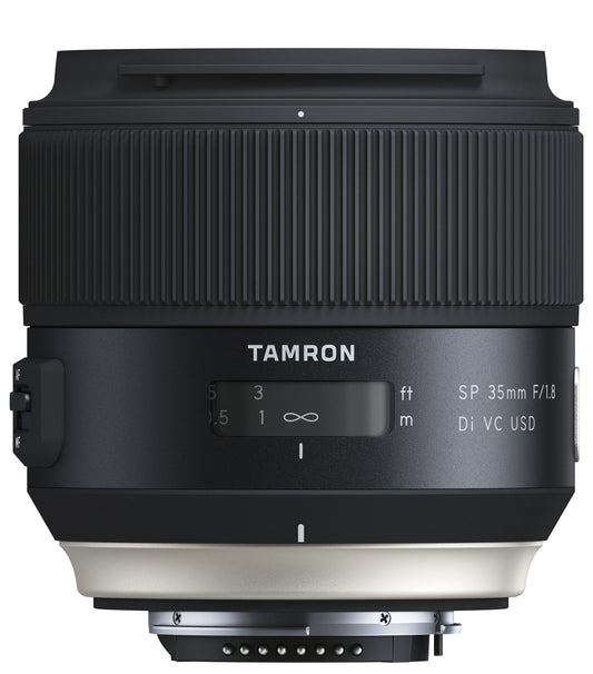 Tamron SP45mm F013N F/1.8 Di VC USD Nikon objektīvs (67mm filtra vītne, fiksēts) melns