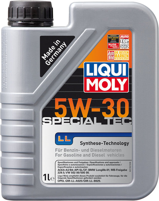 LIQUI MOLY Special Tec LL 5W-30 | 1 L | sintētiskā tehnoloģija motoru eļļa | Art.-Nr.: 1192