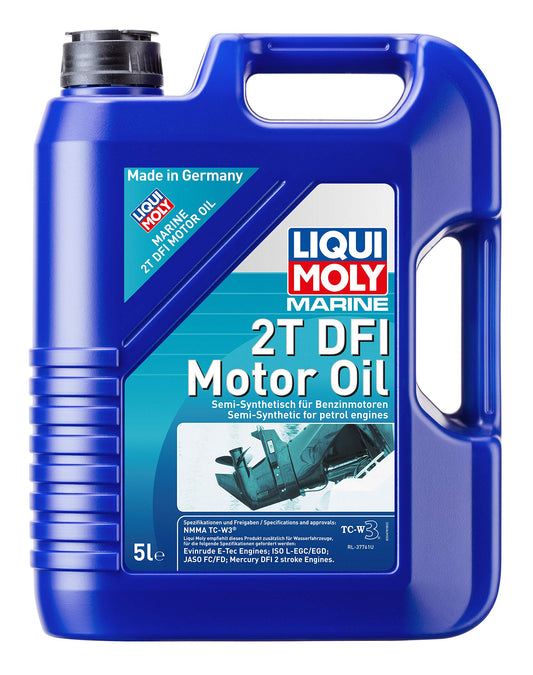 LIQUI MOLY Marine 2T DFI motorolie | 5 L | laivu 2-taktu eļļa | Art.-Nr.: 25063